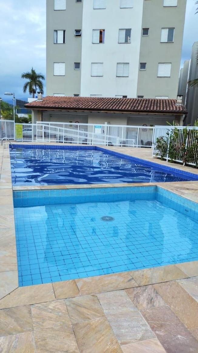 Apartmán Apartamento Com Piscina Churrasqueira Em Ubatuba Exteriér fotografie